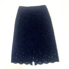 NOLLEY'S sophi ネイビー レース タイトスカート