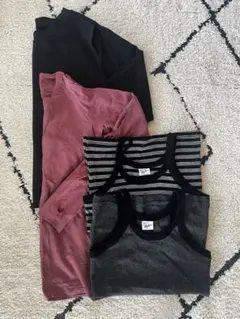 ヨガウェア 4点セット タンクトップ・長袖/23000円相当