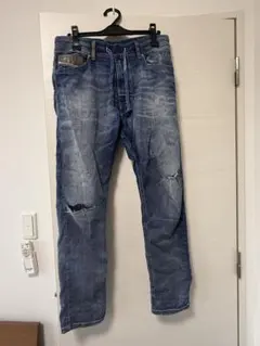 ヴィンテージ⭐︎Diesel ダメージ加工 ストレートデニム