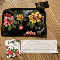FEILER フラワー柄 ポーチ