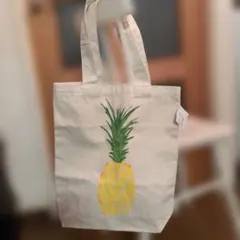 パイナップルキャンバストートバッグ