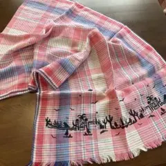 訳あり　チェックストール