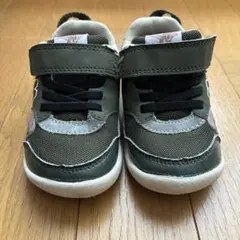 イフミー　スニーカー　恐竜　カーキ　15センチ