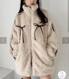 ボアブルゾン フリースジャケット