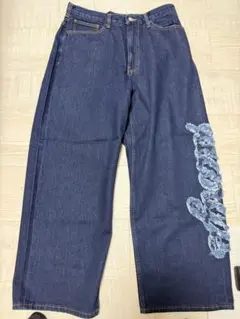 新品未使用　XLARGE インディゴデニムパンツ 34インチ