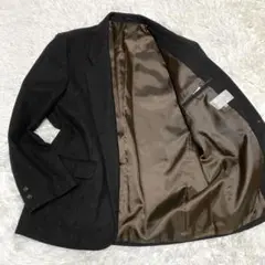 Wild Bucket テーラードジャケット L ヘリンボーン　ブラウン