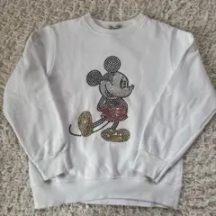 ミッキーマウス スパンコール トレーナー