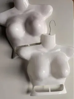 ホワイト女性トルソー 5体セット