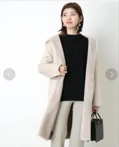 Simplicite フェイクムートンフードコート