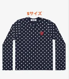 S PLAY COMME des GARCONS Unisex Dots 紺のサムネイル