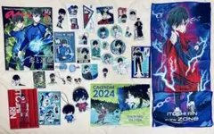 糸師凛 グッズセット （アクスタ、アクキー、タオル、雑誌、缶バッチなど）