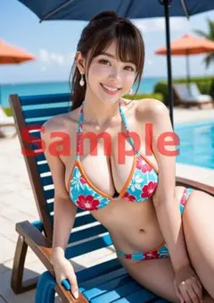 アートポスター LB-326 A4 1点物 AI美女 可愛い - メルカリ