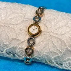 seiko レディース腕時計 クォーツ 1E20セイコー ゴールド シルバー