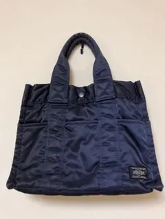 【未使用級】PORTER ポーター タンカー キルティング ミニトート ネイビー 極美品】PORTER ポーター タンカー キルティング ミニトート ネイビー