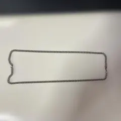 シルバーカラー チェーンネックレス