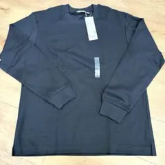 ★新品★UNIQLO U エアリズムコットンクルーネックTシャツ 長袖