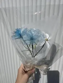 ブーケ フラワー 誕生日 ハンドメイド バラ 枯れない HANA