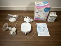 搾乳器　電動　Pigeon Pro Personal ピジョン　母乳バッグ付き