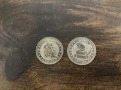 寶可夢對戰幣 尼多后 阿柏蛇 兩枚組