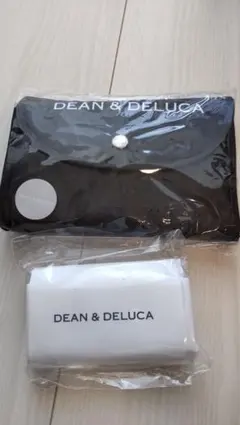 ディーン&デルーカ DEAN&DELUCA ショッピングバック クリアブラック