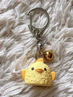 ぴよりん　 鈴付きキーホルダー