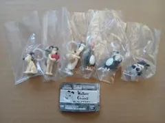 ウォレスとグルミット　めじるしアクセサリー　全6種　コンプリートセット