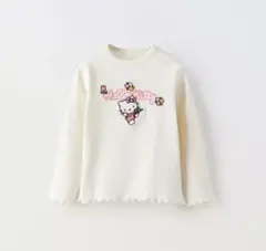 ZARA ハローキティ　リブロンT　2y 92cm