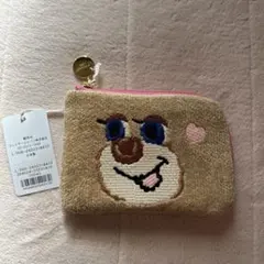 【新品未使用】ラブラリー バイ フェイラー ドアップテディ ガール L字ポーチ