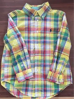 ラルフローレン　子ども　長袖シャツ　綿100%サイズ110