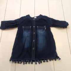 ♪女の子・デニムワンピース♪サイズ80☆