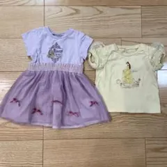 après les cours ラプンツェル ワンピースとベル Tシャツのセット