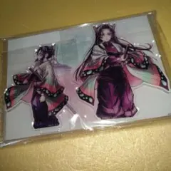 しのぶとカナエ　C賞アクスタ　C106繋ぐ　描き下ろしイラスト　鬼滅の刃