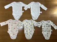 UNIQLOベビー　ロンパース70cm 5枚セット売り