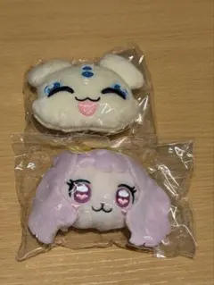 プリキュアオールスターズ ぬいぐるみクリップ　メップル　パフ