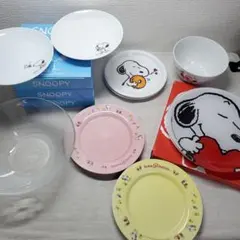 新品未使用品含む SNOOPY スヌーピー お皿17点セット