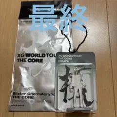 XG THE CORE ブリスターチャームアクリ ルスタンド HINATA