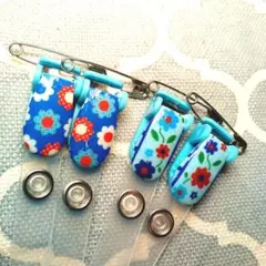 デコクリップ　移動ポケット　スタッフ　ネーム　バンドクリップ　バラ売り可☆