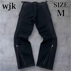 名作✨wjk ダブルジェイケイ ギミックパンツ ririジップ M 黒 希少 2026年最新】WJK メンズ パンツ その他の人気アイテム - メルカリ
