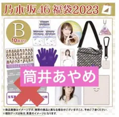 筒井あやめ　2023 luckybag まとめ　クッション　缶バッジ　乃木坂46