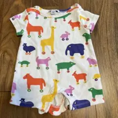 マリメッコ　marimekko ベビー ロンパース 62/3M 半袖のサムネイル