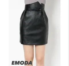 EMODA ブラック タイトスカートのサムネイル