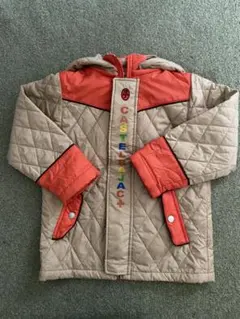 CASTELBAJAC キッズコート ベージュ/オレンジ 120