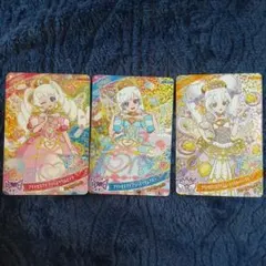 マクドナルドハッピーセット　ひみつのアイプリ　アイプリカード3種類コンプリート