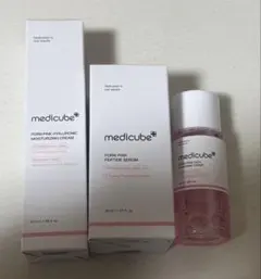 メディキューブ PDRN ピンクアンプルセラム クリーム トナー