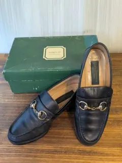 BARCLAY 晴雨兼用レディース靴 ビットローファー ブラック23.5cm