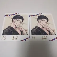 ツイステ　フォト風カード　ヴィル