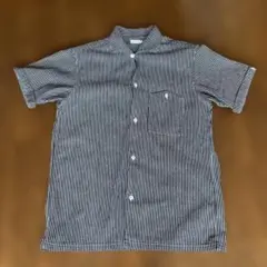 ☆WAREHOUSE☆ヒッコリーシャツ/ワークシャツ/半袖/日本製サイズ40のサムネイル