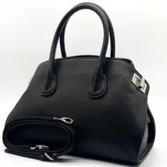 未使用✨傳濱野 レティア 2way ハンドバッグ レザー ターンロック ブラック 2025年最新】傳濱野 レティの人気アイテム - メルカリ