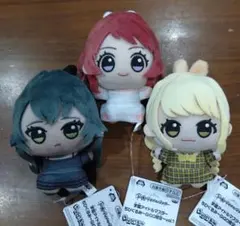 学園アイドルマスター　ちびぐるみ　全3種　クリアカード　学マス　GiGO