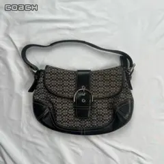 COACH SOHO signature one shoulder bag